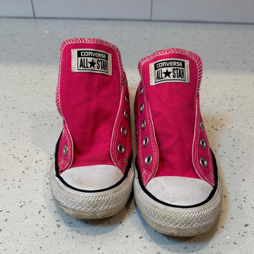 Converse Fuchsia All Star Shoes